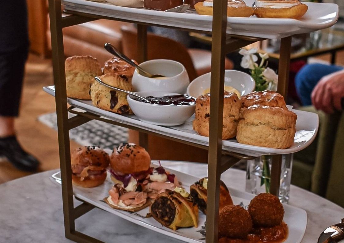 afternoon tea at the register club